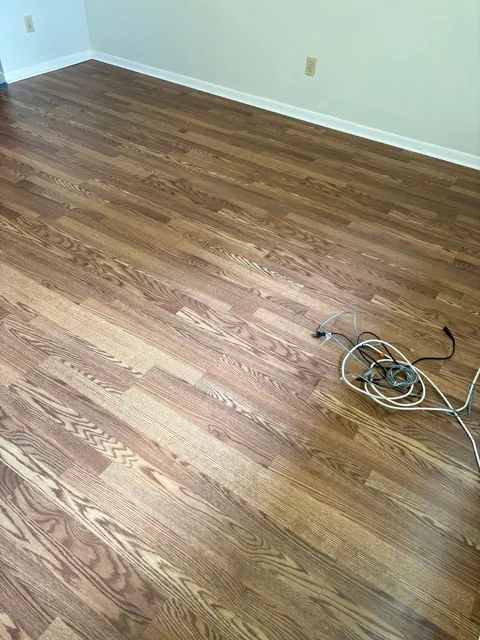 New flooring installed in a South Florida home