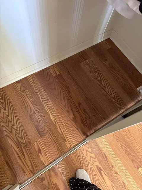New flooring installed in a South Florida home