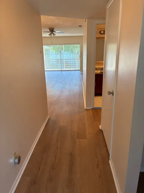 Laminate flooring installed in a South Florida home