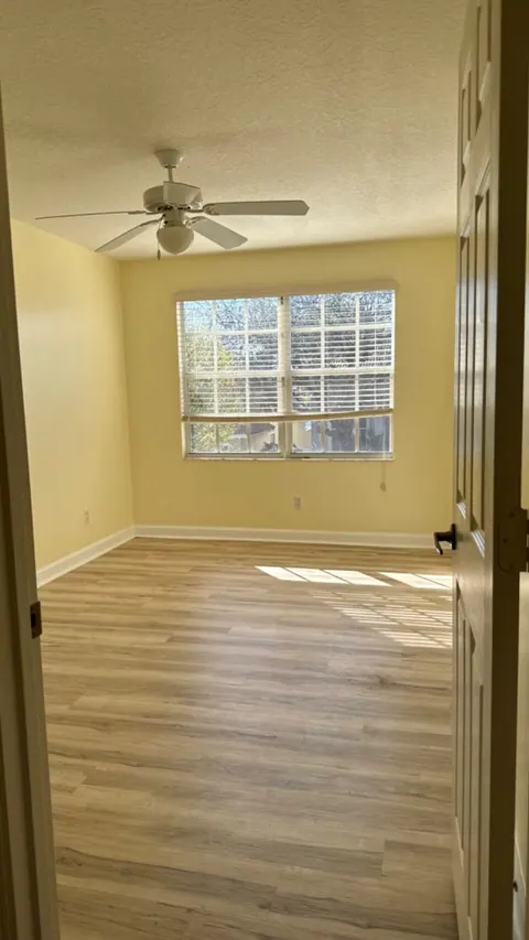 Luxury vinyl plank installed in a South Florida home